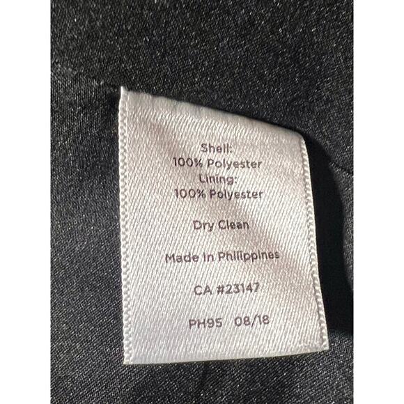 NWT Talbots Black Blazer Size 6 Clip Closure - Picture 5 of 6